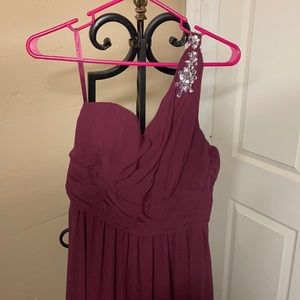 Perfect bridesmaids dress with just a little bling